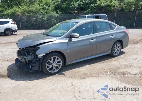 2015 Nissan Sentra Sr z USA, uszkodzony, nr VIN 3N1AB7AP5FY336165